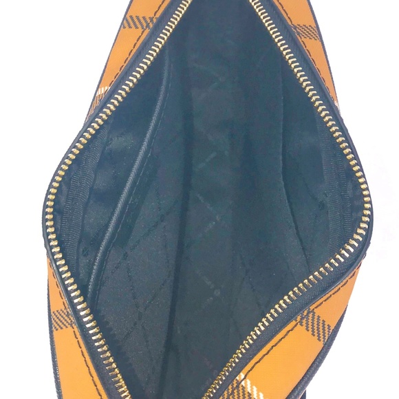 2PCS Michael Kors Plaid JSI EW Crossbody Coin Case - Picture 6 of 8